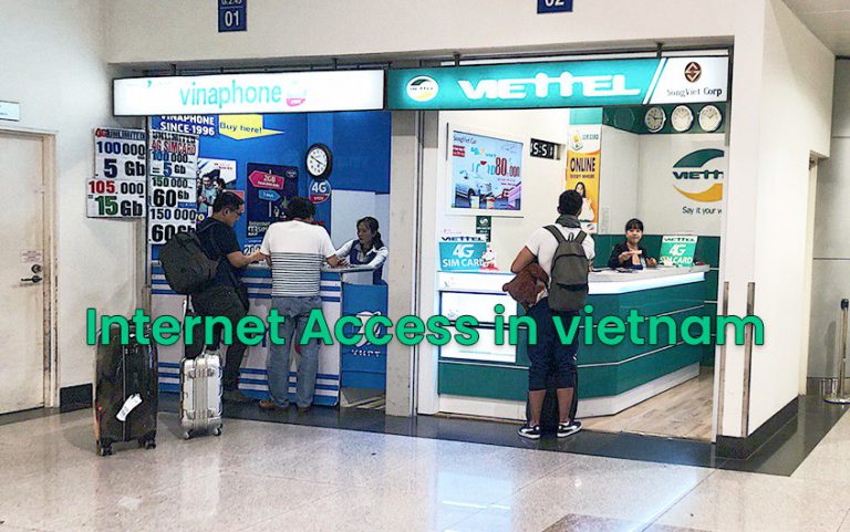 Accessing the Internet and Wifi while traveling in Vietnam