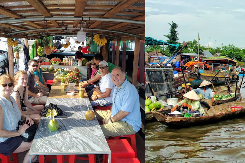 Cai Be Floating Market - Tien Giang