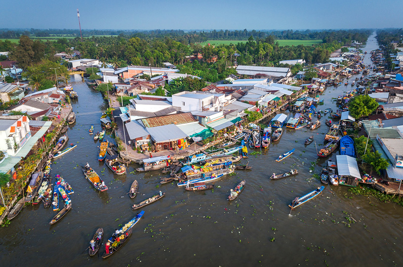Nga Nam Floating Market - Soc Trang