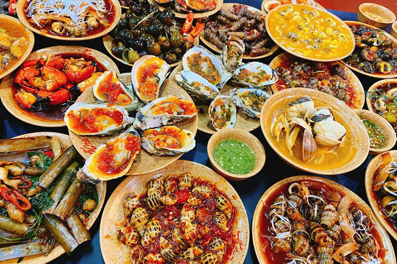 Fresh Seafood in Quang Binh